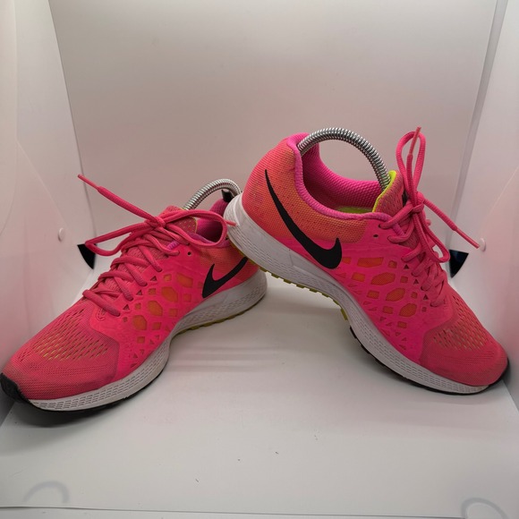Nike Shoes - Nike‎ Zoom Pink Orange Mesh Running Athletic Shoes Women's Size 8.5 Jog Sneaker